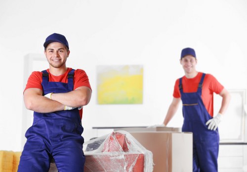 Confidential self storage payment environment in Chiswick