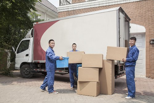 Professional house removals team planning a move in Chiswick