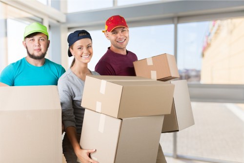 Secure mobile storage for household items in Chiswick
