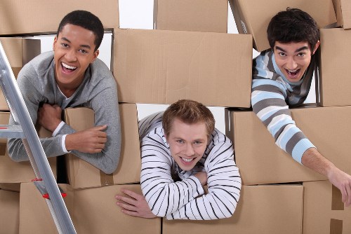 Careful packing materials used for removals in Chiswick