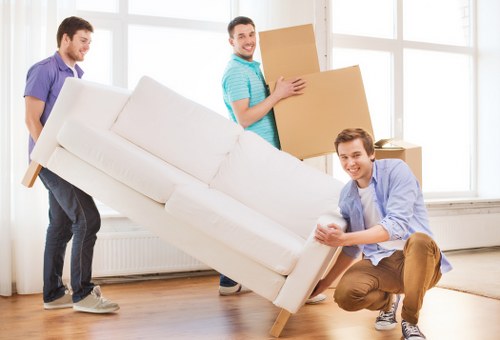 Convenient mobile self storage service in Chiswick