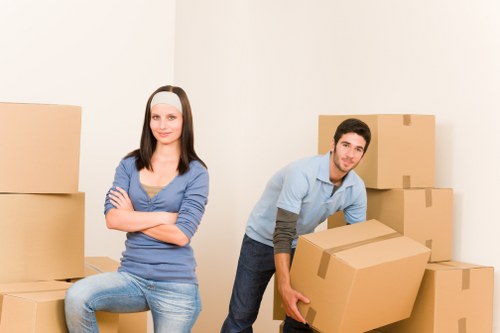 Clean and dry furniture storage facility in Chiswick with secure access