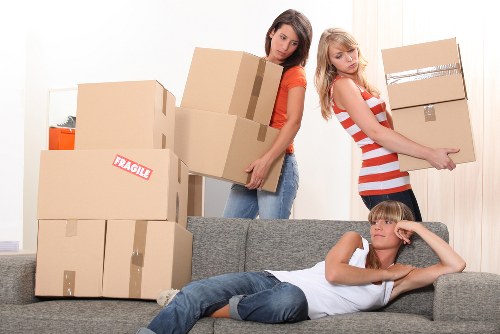 Professional packing materials used for Chiswick removals